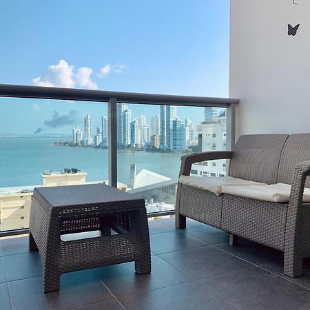 Oceanview Escape Pool, Jacuzzi & Gym In Bocagrande Daire Cartagena Dış mekan fotoğraf